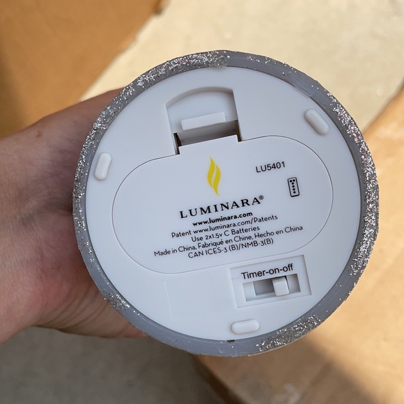 Luminara 3 Piece Real Flame Effect Candles - Picture 4 of 7